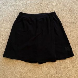 Black J. Jill skirt with shorts